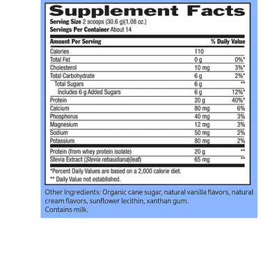 100% Whey Isolate Protein